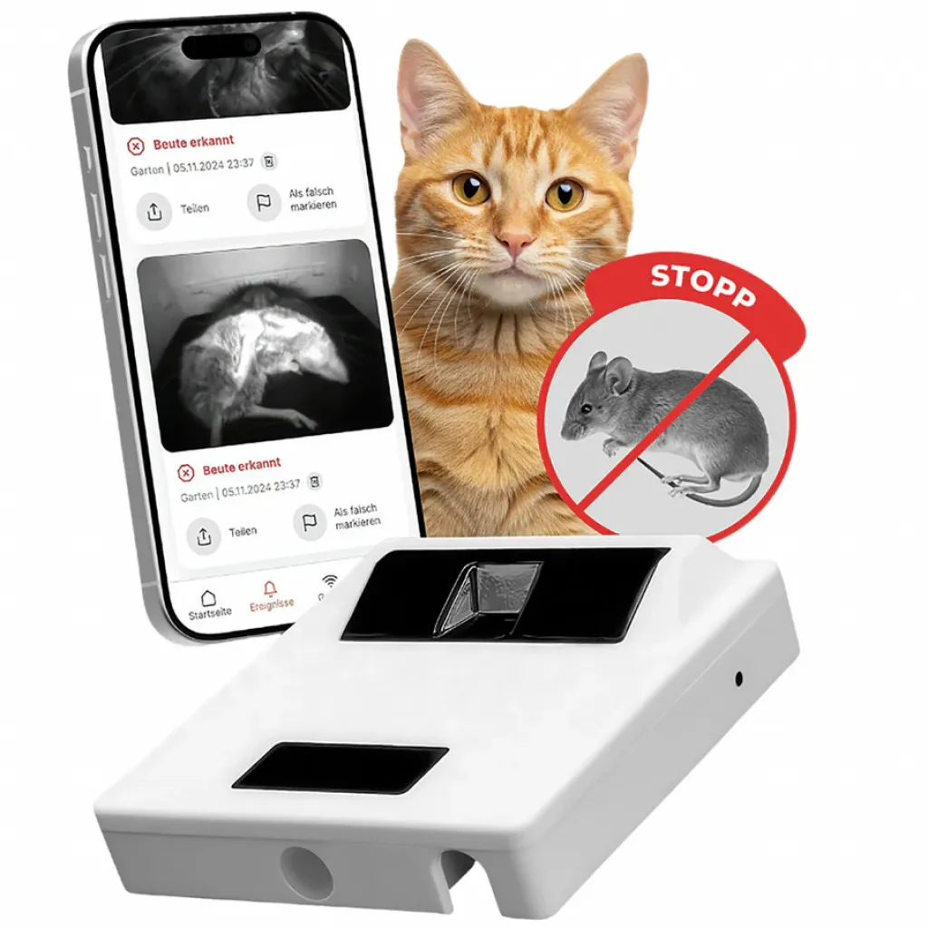 ZeroMOUSE – Smarter Beute-Stopper für bestehende Katzenklappen